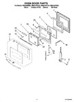 Diagram for 03 - Oven Door Parts