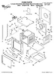 Diagram for 01 - Oven Parts