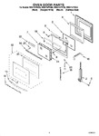 Diagram for 03 - Oven Door Parts