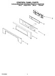 Diagram for 02 - Control Panel Parts