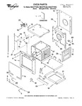 Diagram for 01 - Oven Parts