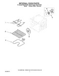 Diagram for 04 - Internal Oven Parts