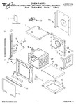 Diagram for 01 - Oven Parts