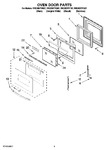 Diagram for 02 - Oven Door Parts