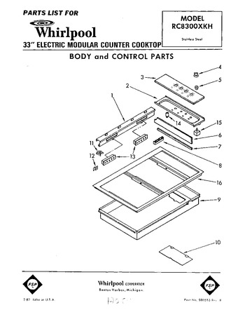 Diagram for RC8300XKH