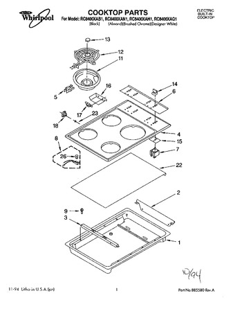 Diagram for RC8400XAB1