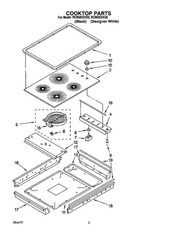 Diagram for RC8600XXW0