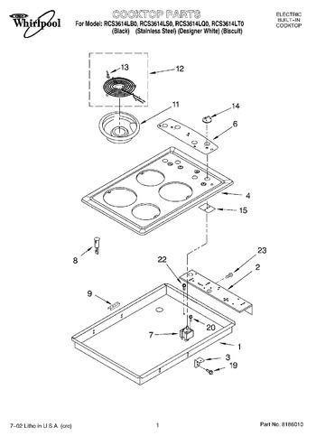 Diagram for RCS3614LT0