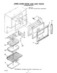 Diagram for 07 - Upper Oven Door And Unit