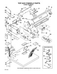 Diagram for 04 - Top And Console Parts