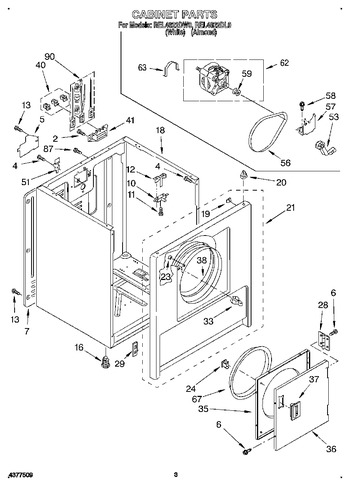 Diagram for REL4622DW0