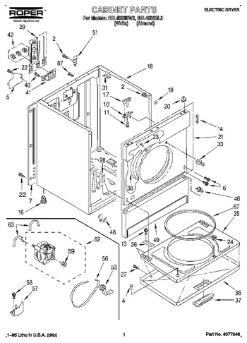 Diagram for REL4636BW2