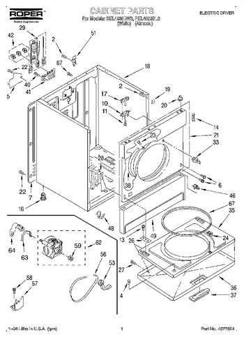 Diagram for REL4636BW3