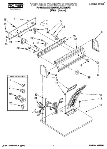 Diagram for REX6646AL1