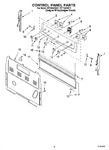 Diagram for 02 - Control Panel Parts