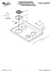 Diagram for 01 - Cooktop Parts