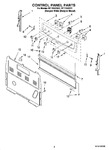 Diagram for 02 - Control Panel Parts