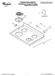 Diagram for 01 - Cooktop Parts