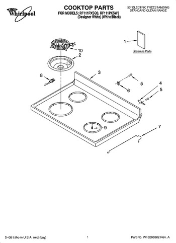 Diagram for RF111PXSW3