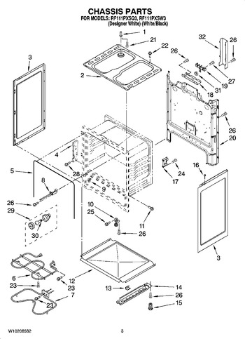 Diagram for RF111PXSW3