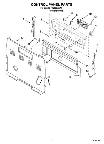 Diagram for RF260BXSW0