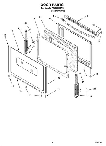 Diagram for RF260BXSW0