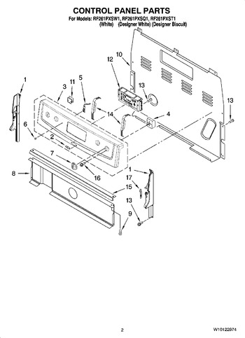 Diagram for RF261PXSW1