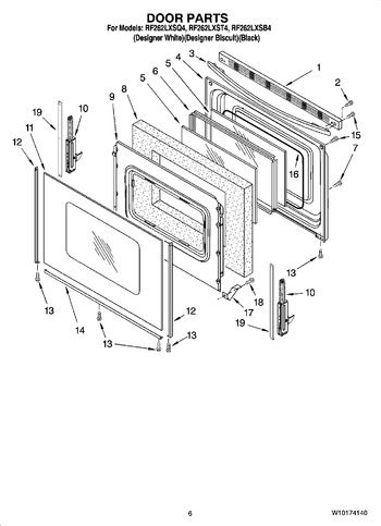 Diagram for RF262LXST4