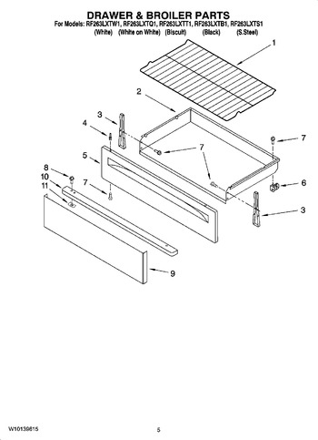 Diagram for RF263LXTW1