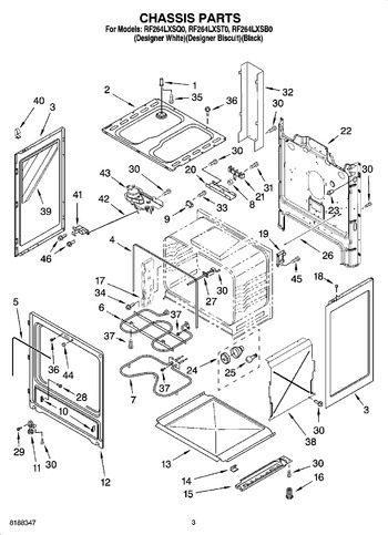 Diagram for RF264LXST0