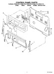 Diagram for 02 - Control Panel Parts