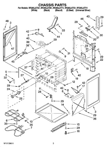 Diagram for RF265LXTS1