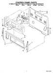 Diagram for 02 - Control Panel Parts