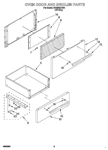 Diagram for RF3010XVW4