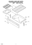 Diagram for 04 - Drawer & Broiler