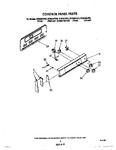 Diagram for 03 - Control Panel