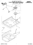 Diagram for 01 - Cooktop, Literature