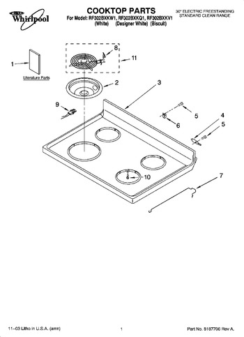 Diagram for RF302BXKQ1