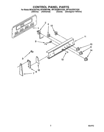 Diagram for RF302BXYW0