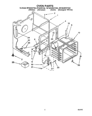 Diagram for RF302BXYW0