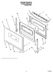 Diagram for 05 - Door Parts, Miscellaneous Parts