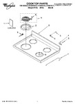 Diagram for 01 - Cooktop Parts