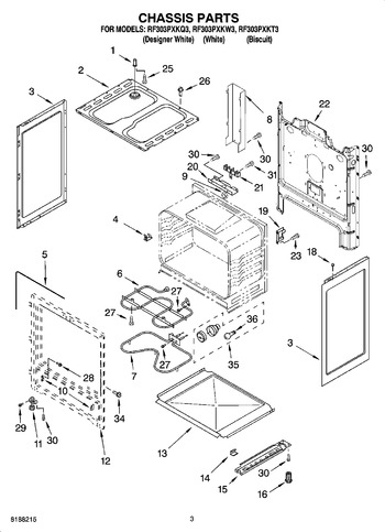 Diagram for RF303PXKW3