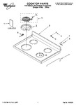 Diagram for 01 - Cooktop Parts