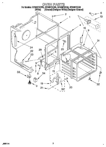 Diagram for RF305PXDQ0