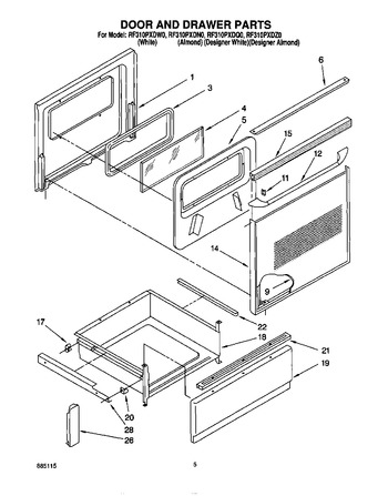 Diagram for RF310PXDQ0