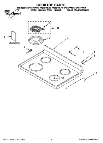 Diagram for RF315PXKW0