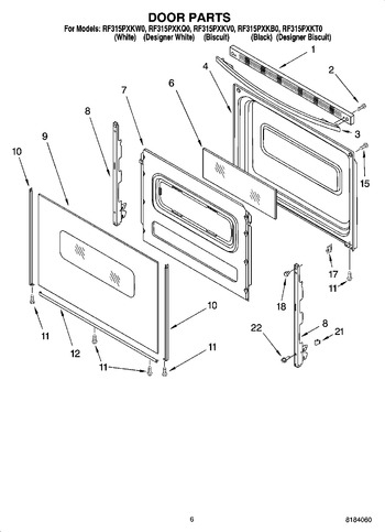 Diagram for RF315PXKW0