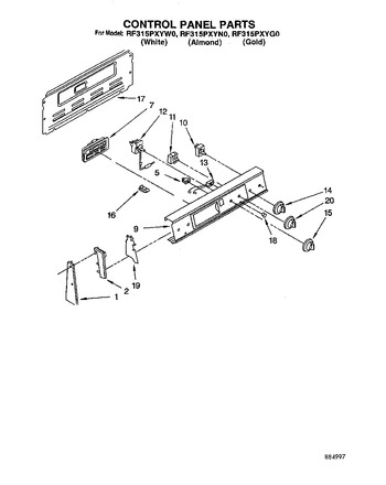 Diagram for RF315PXYW1