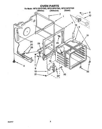 Diagram for RF315PXYW1